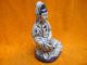 Kuanyin Buddhist Statues Colorful Antique Chinese Porcelain Ceramic Ancient Kwan-yin photo 10