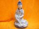 Kuanyin Buddhist Statues Colorful Antique Chinese Porcelain Ceramic Ancient Kwan-yin photo 3