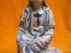 Kuanyin Buddhist Statues Colorful Antique Chinese Porcelain Ceramic Ancient Kwan-yin photo 6