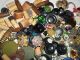 Estate Huge 6 Lbs Buttons Lots Vintage Rhinestone New Glass Antique Czech Sewing Buttons photo 4