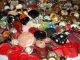 Estate Huge 6 Lbs Buttons Lots Vintage Rhinestone New Glass Antique Czech Sewing Buttons photo 6