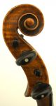 Excellent Very Old Antique 18th Century Violin - String photo 3