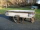 Small Antique Industrial Factory Cart - Rustic Lineberry Coffee Table Cart Other photo 5