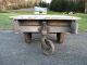Small Antique Industrial Factory Cart - Rustic Lineberry Coffee Table Cart Other photo 8