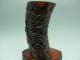Old Antique 18 - 19th Chinese Ox Horn Hand - Carved Jiao Cup Nr Other photo 3