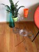 Vintage Black Wire Drink Caddy Or Server / Plant Stand / Tiki Bar Side Table Mid-Century Modernism photo 7