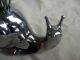 French Art Deco Chrome Plated Snail Pick,  Around 1940s Art Deco photo 2