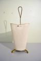 Vtg Mid Century Modern Metal Brass Umbrella Stand Mategot Royere French Italy Mid-Century Modernism photo 2