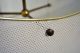 Vtg Mid Century Modern Metal Brass Umbrella Stand Mategot Royere French Italy Mid-Century Modernism photo 8