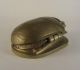 Antique Egyptian Revival Grand Tour Bronze Scarab Box / Paperweight Metalware photo 2