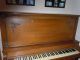 Early Upright Tiger Oak Piano Made By Bradley & Sons (fla.  Pick - Up. ) Keyboard photo 2