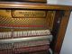 Early Upright Tiger Oak Piano Made By Bradley & Sons (fla.  Pick - Up. ) Keyboard photo 3