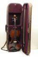 1854 Joseph Neff 4/4 Violin With Bow And Case String photo 2