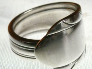 Oneida Dowry Sterling Silver Spoon Ring Size 7 - 11 1934 Dressy Look photo