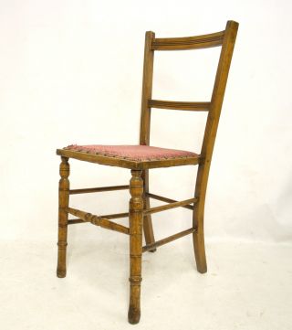 Antique Victorian Bedroom Chair Childs Small photo