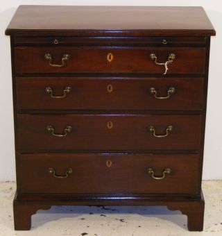 Good Quality Antique Small Mahogany Bachelors Chest photo