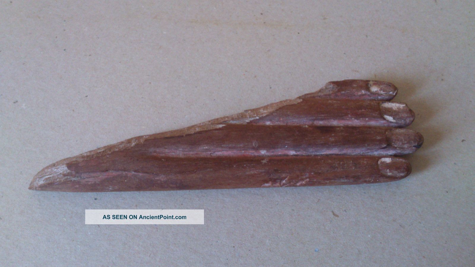 Ancient Egyptian Middle Kingdom Wooden Hand Fragment,  C.  2000 Bc. Egyptian photo