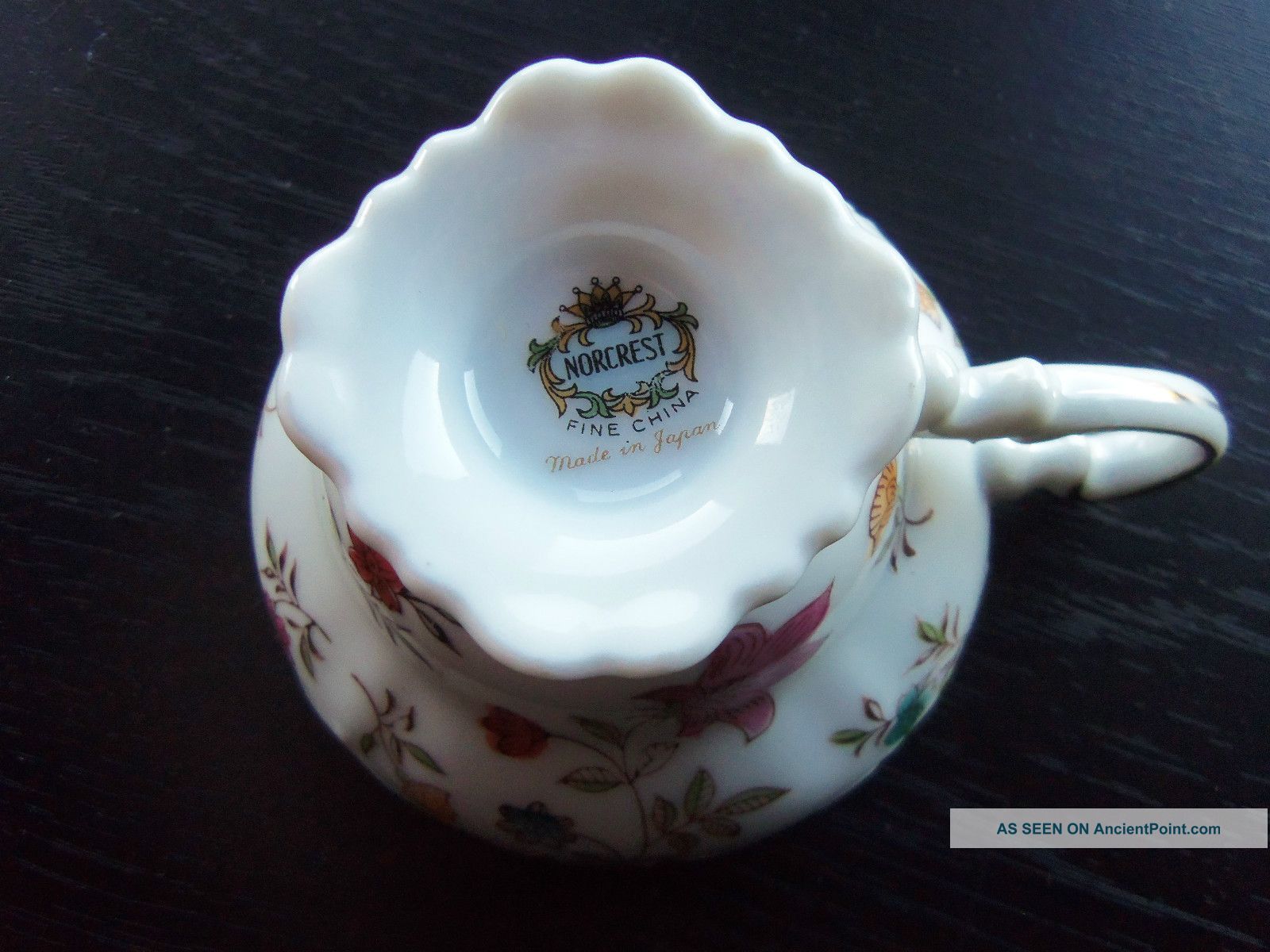 Fine Tea Norcrest  Vintage Saucer cup  brands  Cup Japan & Flower China Cups vintage tea