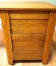 Antique Tiger Oak Desk/sewing Table W/drawers & Collapsale Top Really 1900-1950 photo 4