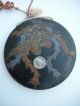 Rare Circa 1900 Small Japanese Shinto Firebird Phoenix Gong Other photo 11