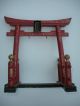 Rare Circa 1900 Small Japanese Shinto Firebird Phoenix Gong Other photo 6