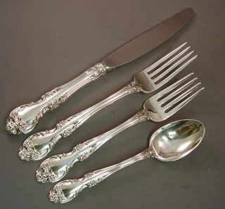 Melrose - Gorham 4pc Sterling Place Size Place Setting photo