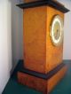 19 Th Antique French Clock Burr Elm Mantle Circa 1830 Clocks photo 9