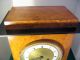 19 Th Antique French Clock Burr Elm Mantle Circa 1830 Clocks photo 10