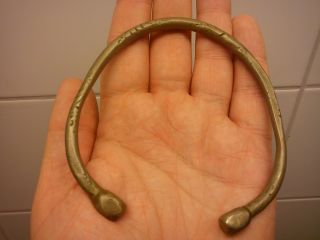 Roman Noble Warrior Arm Ring With Decorations Mint Rare Expensive photo