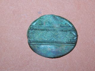 Celtic (saxon) Bronze Brooch?metal Detecting Find photo