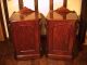 Quality Pair Of 19th Century Mahogany Pier / Drink Cabinets C.  1860 1800-1899 photo 7