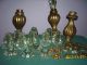 Antique Hollywood Regency/glam/mid Century Period Style Glass/marble End Table Post-1950 photo 4
