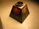 Arts & Crafts Lampshade,  Slag Glass And Copper - - - - Handsome Lamps photo 9