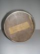 Antique English Oak Ceramic & Silver Plated Biscuit Barrel Or Ice Bucket C.  1900 Boxes photo 3