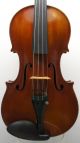 Fine Antique American ' Boston School ' Violin By Calvin Baker 1887 String photo 1