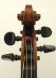 Fine Antique American ' Boston School ' Violin By Calvin Baker 1887 String photo 3