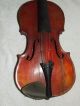 Antique 1917 Handmade American Paganini Violin W/case; Terence O ' Loughlin Boston String photo 4