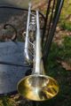 The Buescher True Tone Trumpet Silver & Gold Plated Gold Wash Bell Mute Lp 2 Brass photo 10