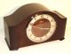 Junghans Chiming Mantel Clock Art Deco Bauhaus Design Clocks photo 1
