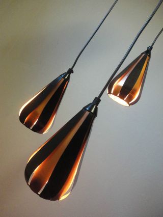 60 ' S 70 ' S Mid Century Modern Hanging Lamp By Werner Schou,  Fog Morup Panton Era photo
