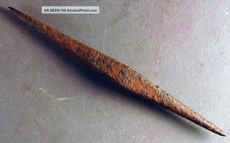 Arrowhead,  Levantine Iron Over 2000 Years Old Nr Near Eastern photo