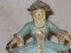 Antique Cast Iron Hubley Doorstop Of A Lady All Signed 23 Primitives photo 1