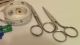 Vintage Sewing Box Contents Notions & Knitting Needles Buttons Scissors No Reser Other photo 4