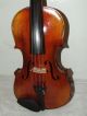 Antique 19th Century Handmade German Violin With Case; Germany String photo 11
