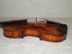 Antique 19th Century Handmade German Violin With Case; Germany String photo 4