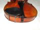 Antique 19th Century Handmade German Violin With Case; Germany String photo 5