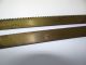 Two Antique Old Metal Brass Weight Scale Rulers Measuring Tools Bars Parts Nr Scales photo 4