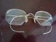 Vtg Shuron 12kt Gf Eyeglasses That Wrap Around Ear - Art Deco Designs Optical photo 1