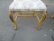 51328 French Country Vanity Bench + Chair 1900-1950 photo 10
