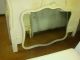 White Fine Furniture Queen Bedroom Set 6 Piece Set Yellow Trim Quality Real Wood Post-1950 photo 8